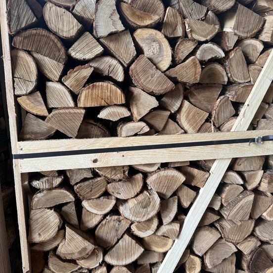 Oak Sauna Log Crate (1.8m³)