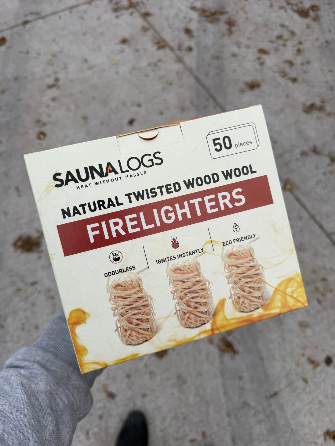 Woodwool Firelighters — 50 Pack