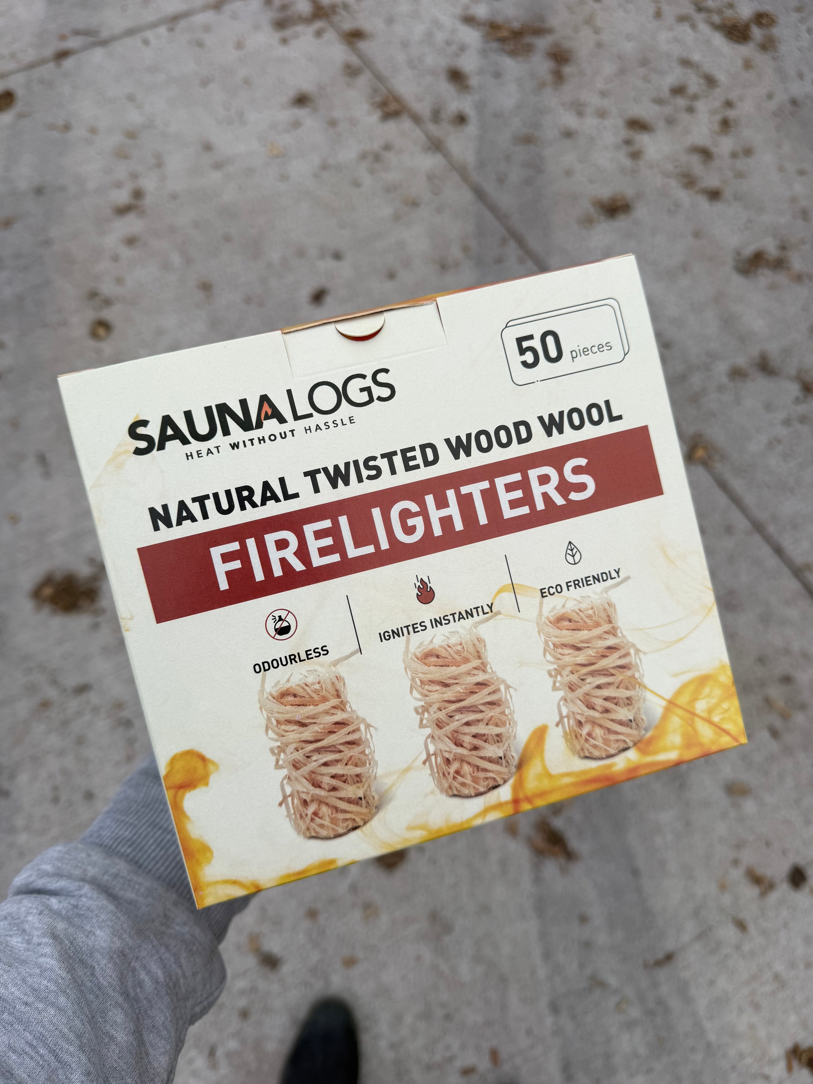 Woodwool Firelighters — 50 Pack